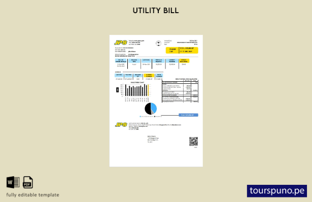 lista para imprimir plantilla de factura de servicios públicos de electricidad 2